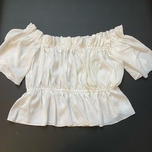 Off the shoulder blouse